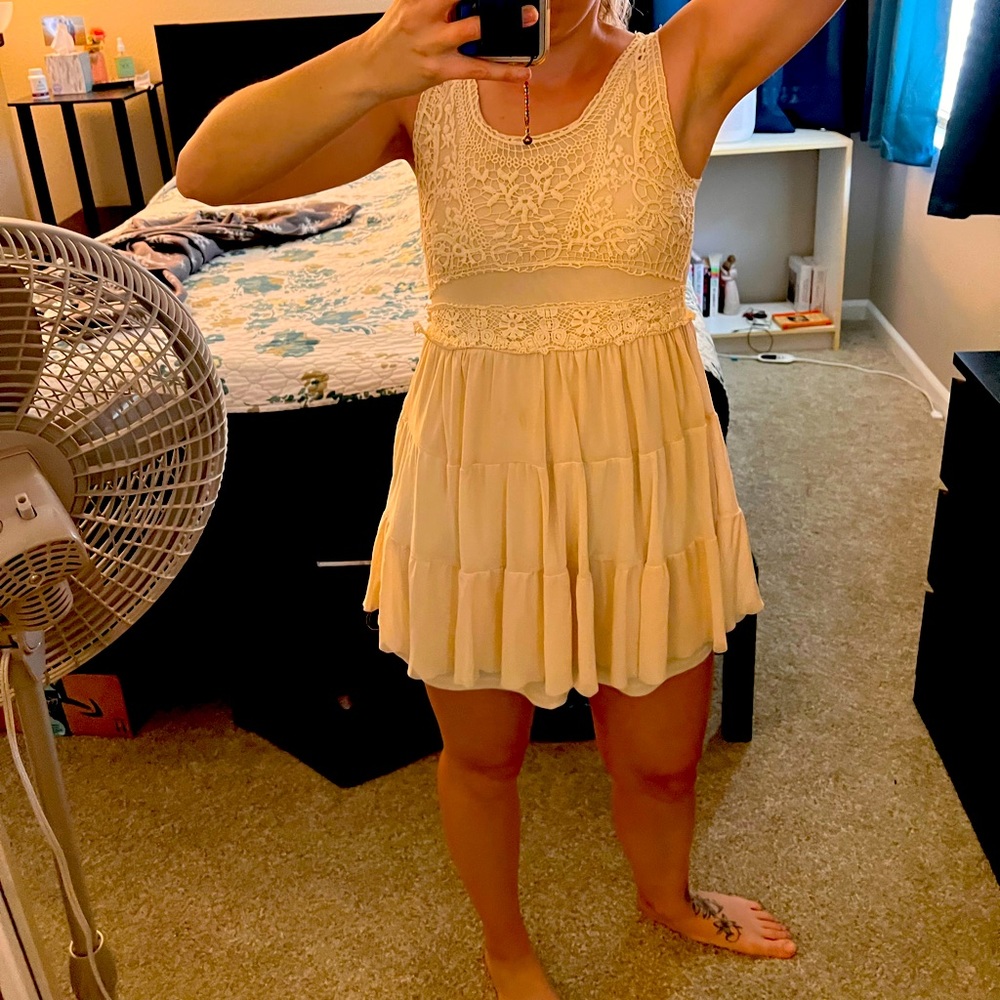 Vintage cream dress